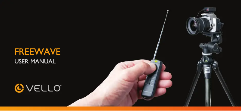 Page 1 de la notice Manuel utilisateur Vello FreeWave