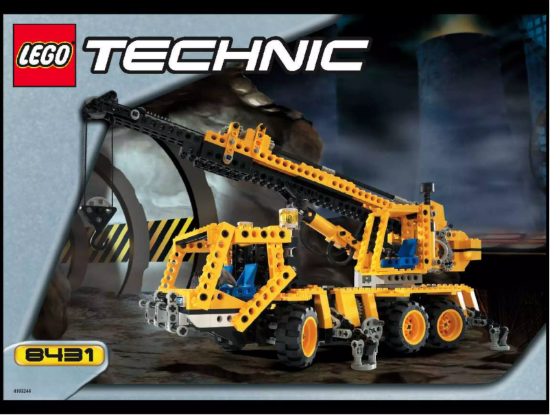 Page 1 de la notice Manuel utilisateur Lego Technic 8431