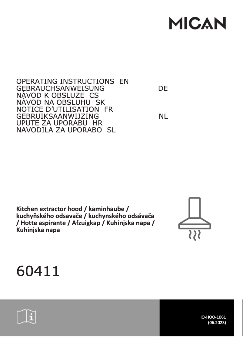 Page 1 de la notice Manuel utilisateur Amica 60411