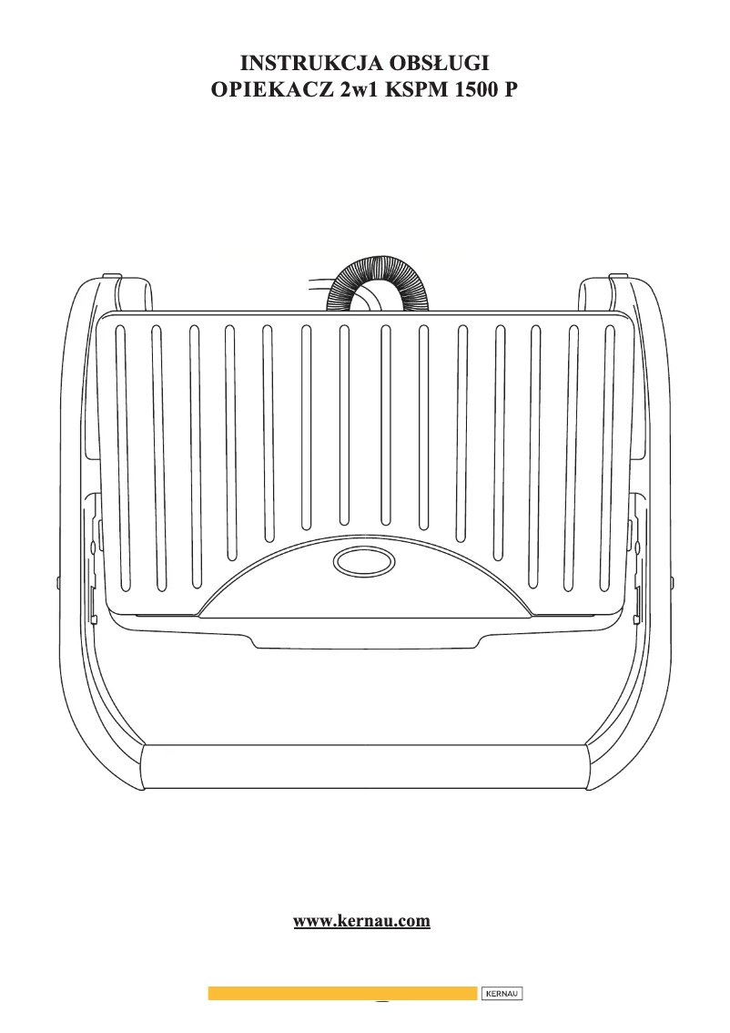 Page 1 de la notice Manuel utilisateur Kernau KSPM 1500 P