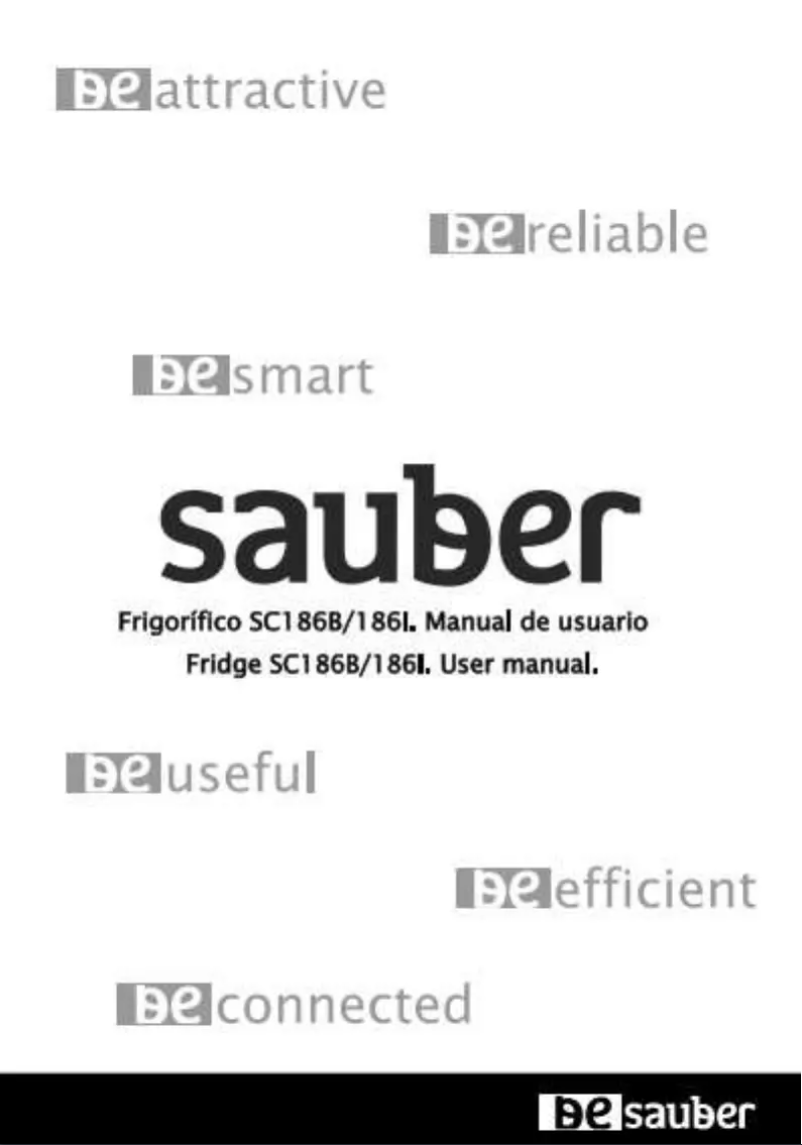 Page 1 de la notice Manuel utilisateur Sauber SC186I