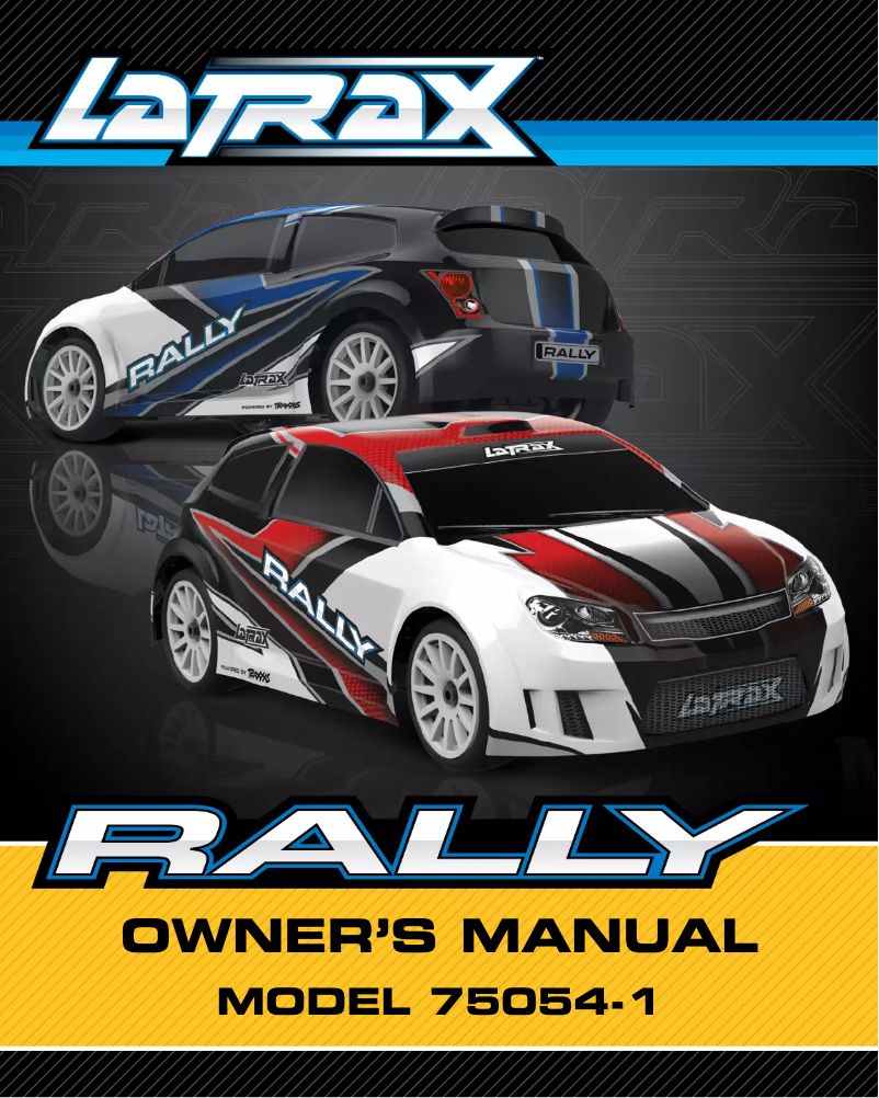 Image de la première page du manuel de l'appareil Rally 75054.1