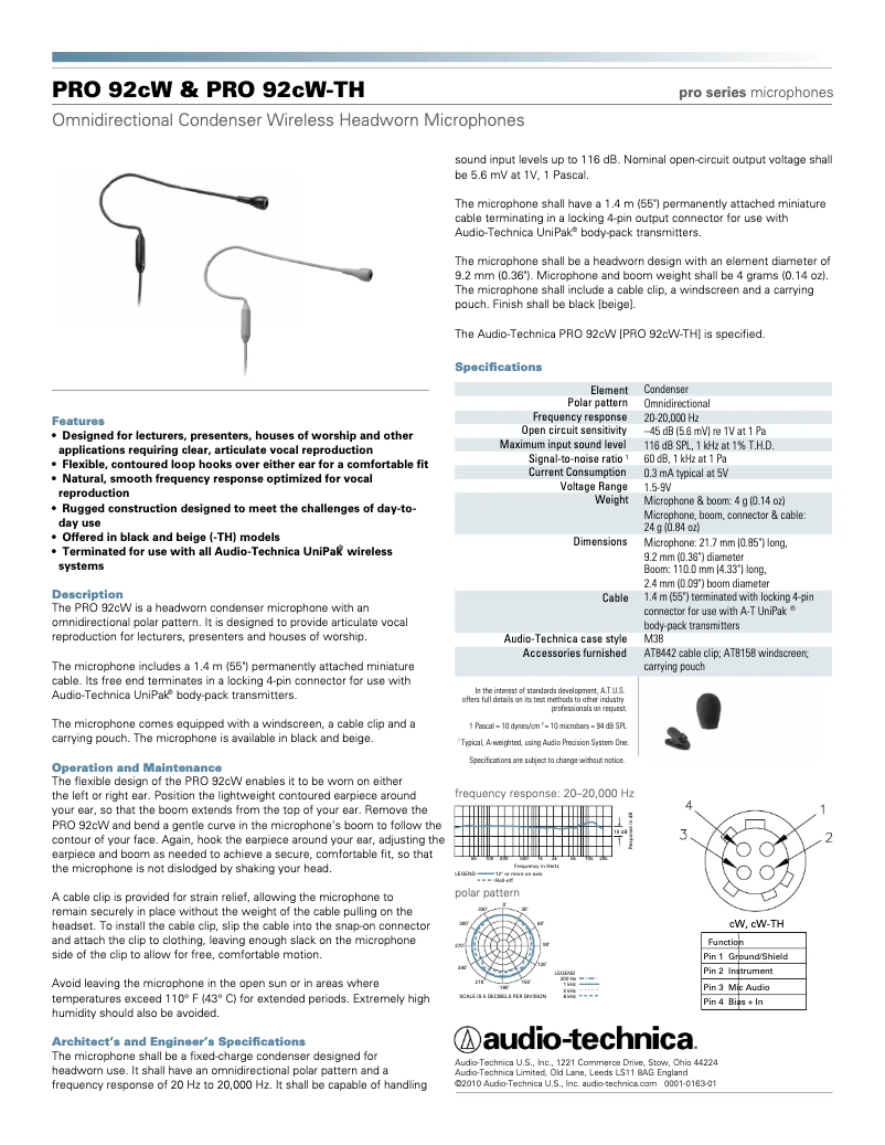 Imagen de la primera página del manual del dispositivo Pro 92cW