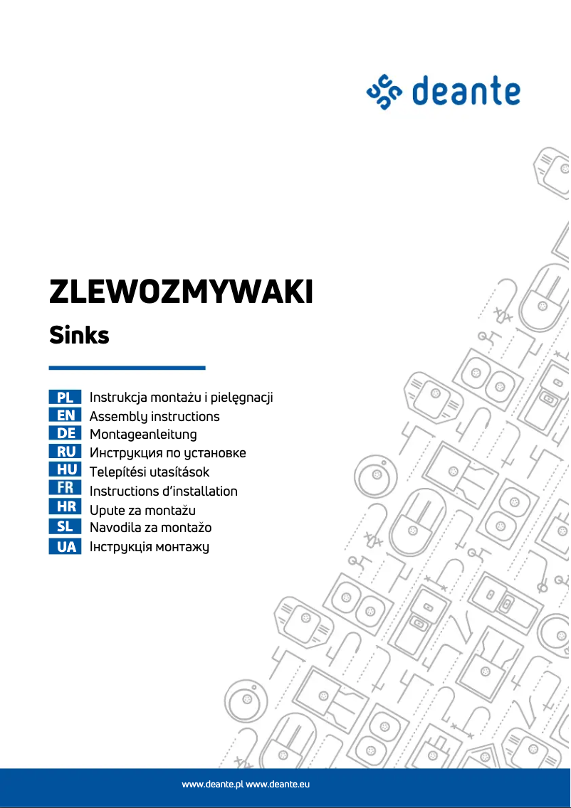 Página 1 del manual Manual de usuario Deante Eridan ZQE A10K