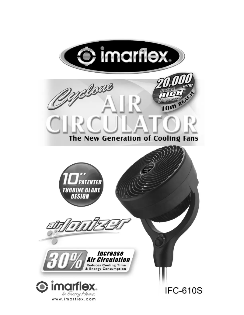 Image de la première page du manuel de l'appareil IFC-610S