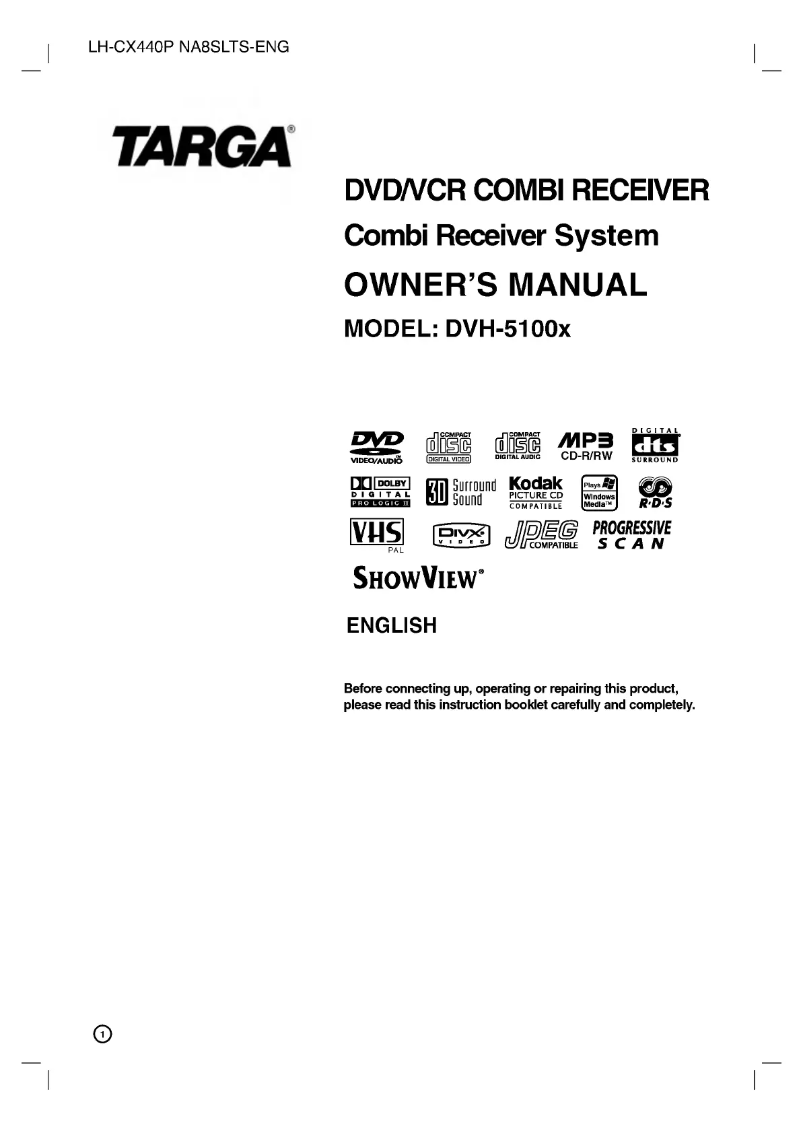 Página 1 del manual Manual de usuario LG LH-CX440P
