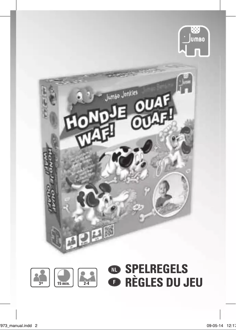 Image de la première page du manuel de l'appareil Jonkies Hondje Waf