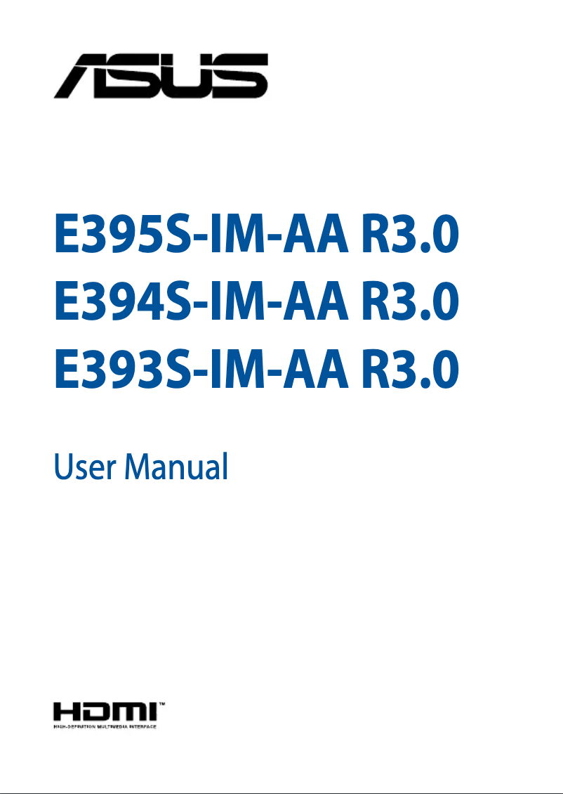 Page 1 de la notice Manuel utilisateur Asus E395S-IM-AA