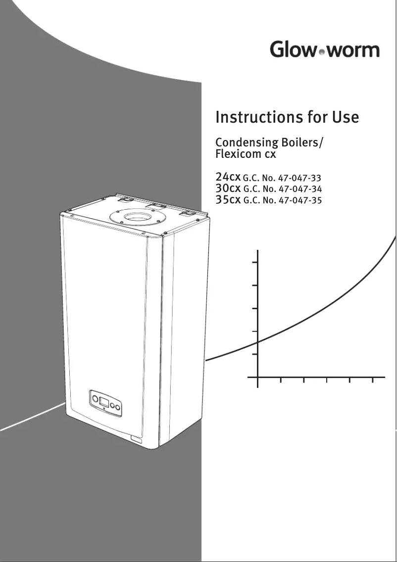 Page n°1 - Manuel utilisateur Glow-worm Flexicom 35cx
