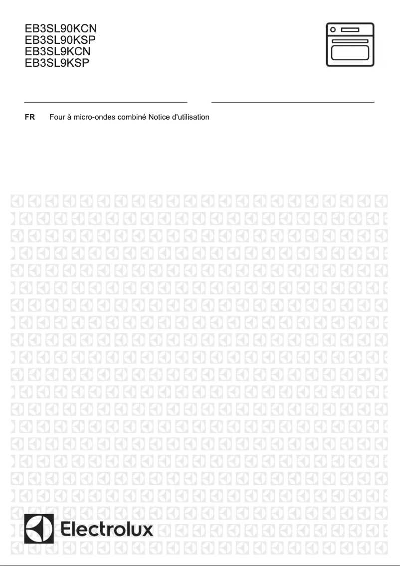 Page 1 de la notice Manuel utilisateur Electrolux EB3SL9KCN