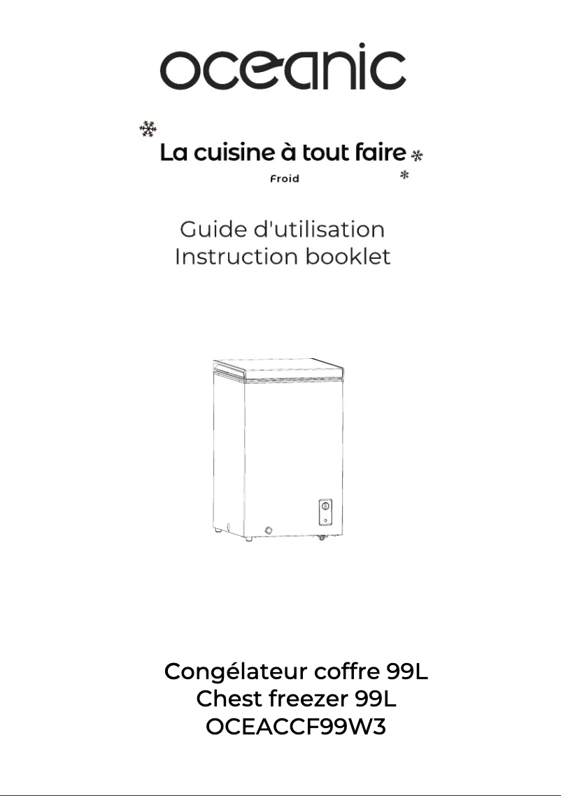 Page n°1 - Manuel utilisateur Continental Edison OCEACCF99W3