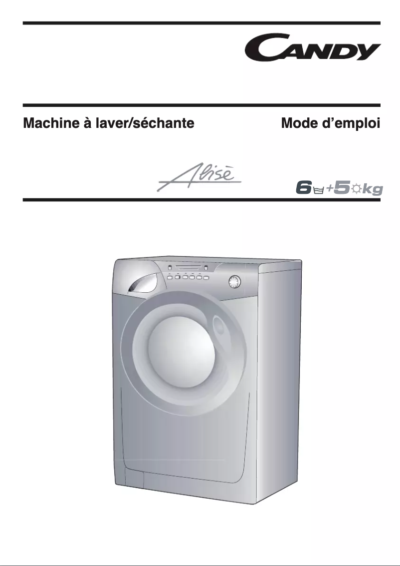 Page 1 de la notice Manuel utilisateur Candy GOW 655-47