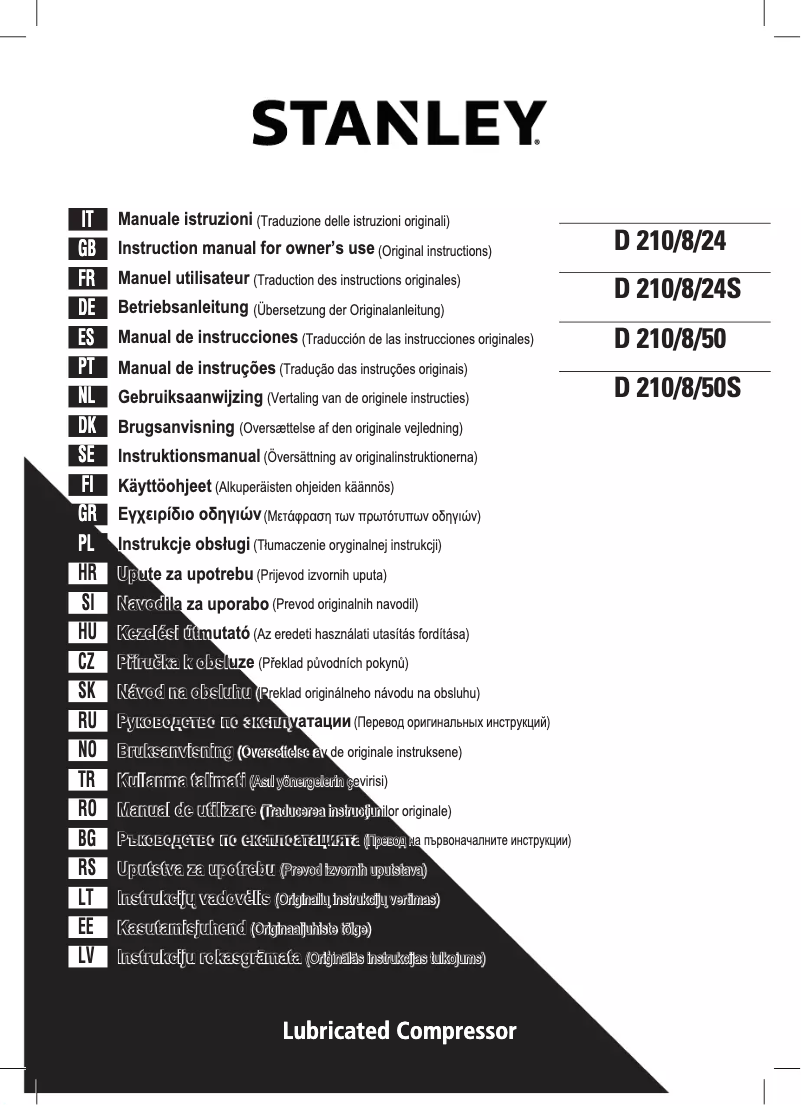 Image de la première page du manuel de l'appareil B 400/10/100