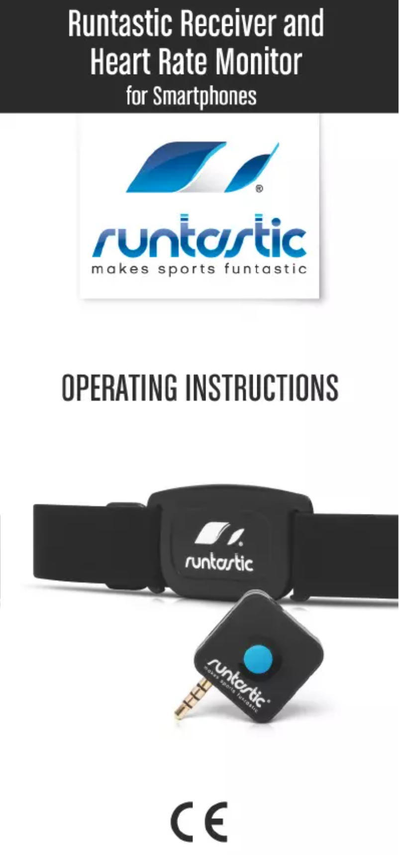 Page 1 de la notice Manuel utilisateur Runtastic RUNDC2