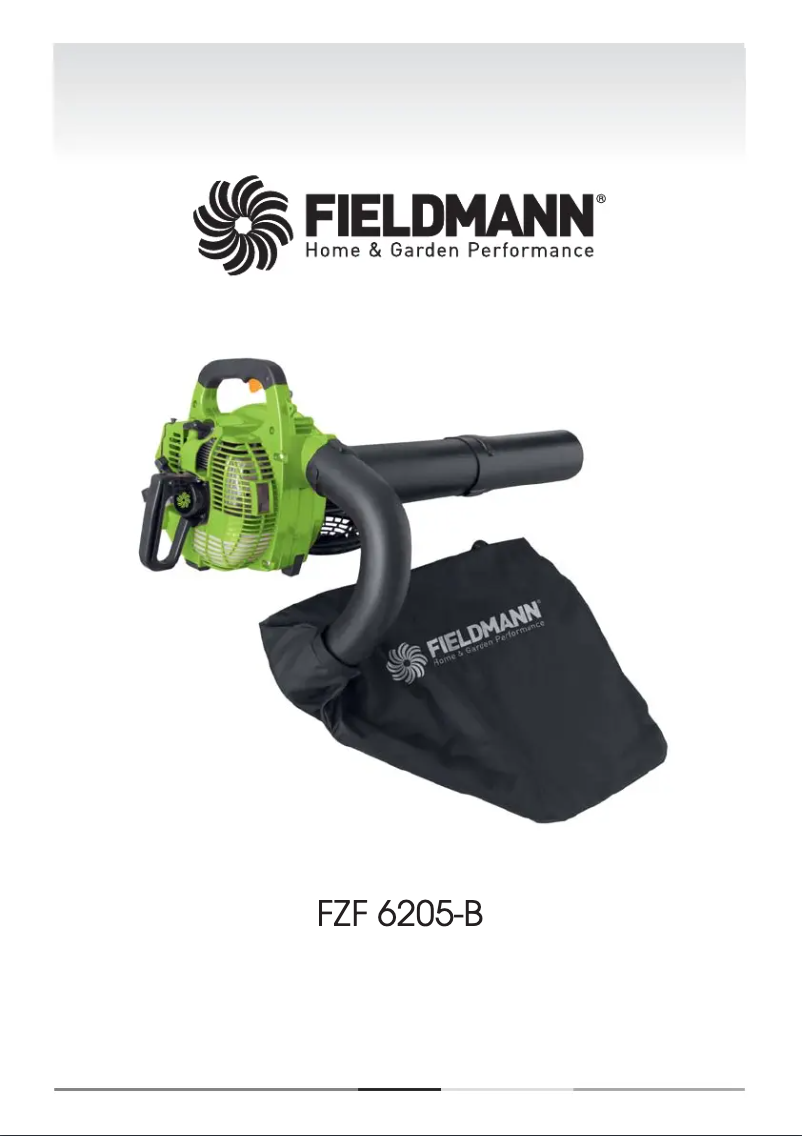 Página 1 del manual Manual de usuario Fieldmann FZF 6205-B