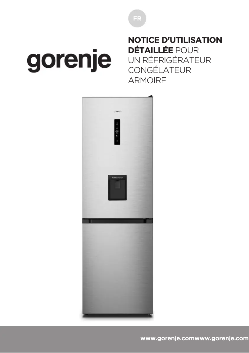 Página 1 del manual Manual de usuario Gorenje NRK619EAXL4WD
