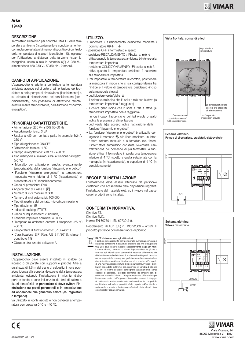 Image de la première page du manuel de l'appareil 19440.M