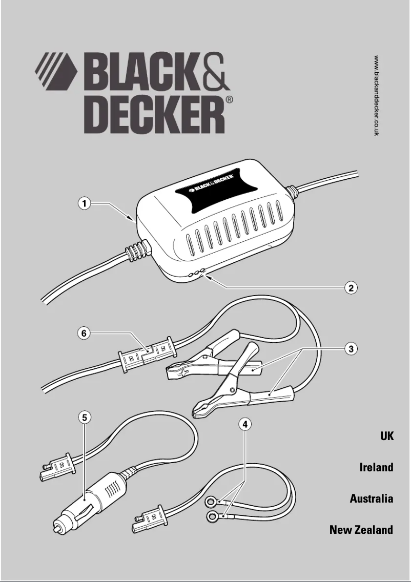 Página 1 del manual Manual de usuario Black & Decker BDV080