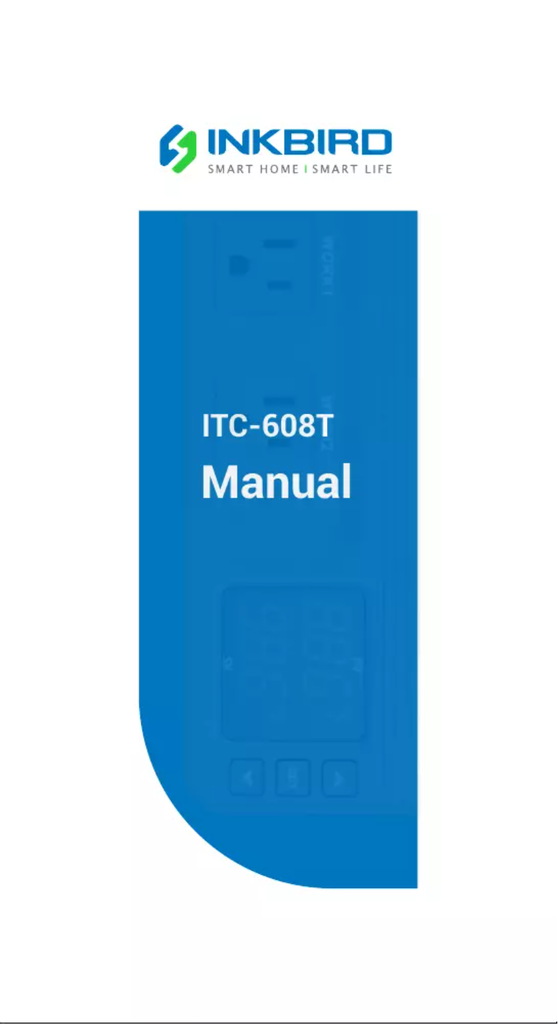 Página 1 del manual Manual de usuario Inkbird ITC-608T