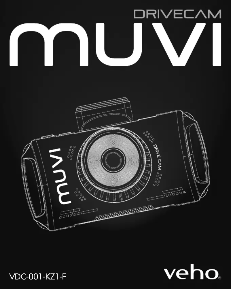 Page 1 de la notice Manuel utilisateur Veho Muvi KZ-1 Drivecam