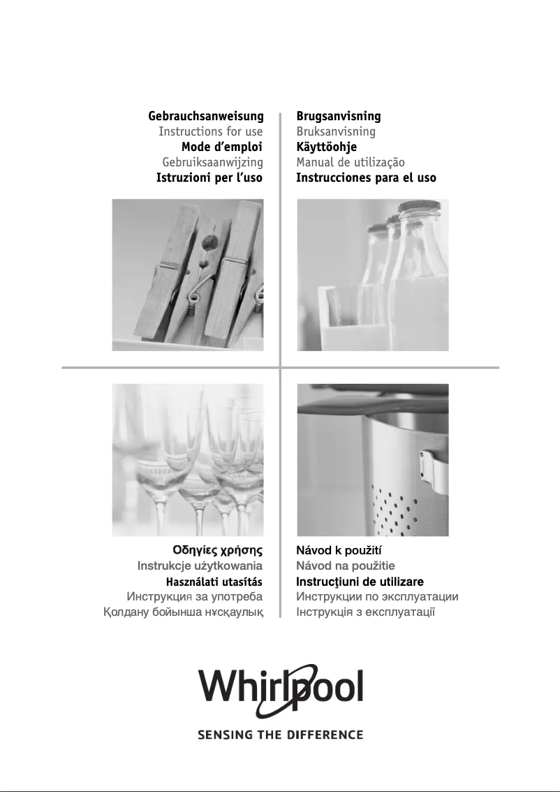 Page 1 de la notice Manuel utilisateur Whirlpool FM12IDUWA2