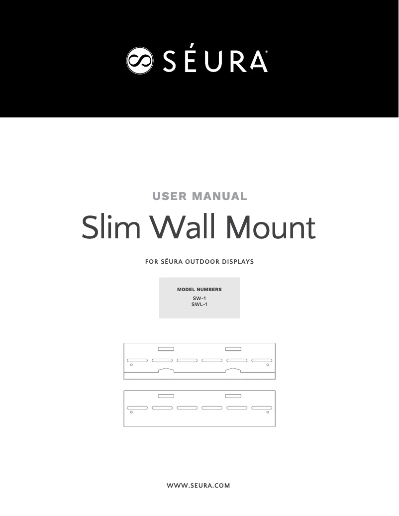 Page n°1 - Manuel utilisateur Seura SW-1