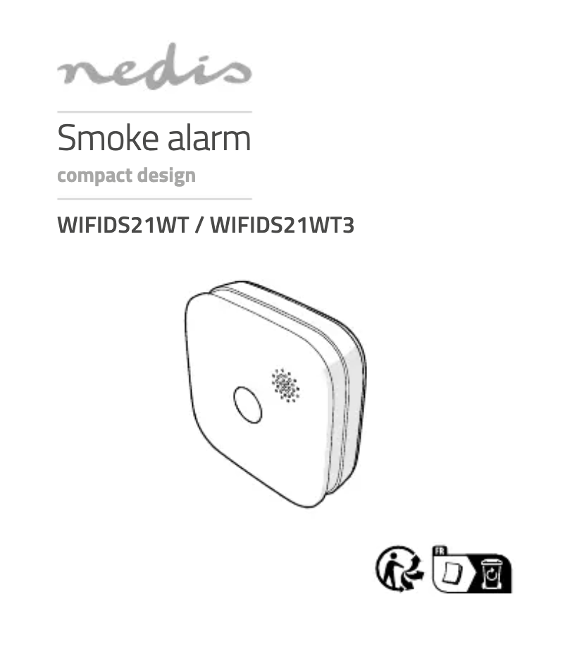 Page n°1 - Manuel utilisateur Nedis WIFIDS21WT