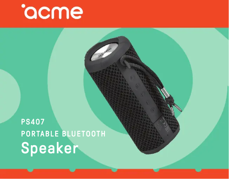 Image de la première page du manuel de l'appareil PS407