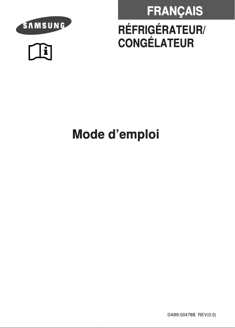 Page n°1 - Manuel utilisateur Samsung RT44MBSW