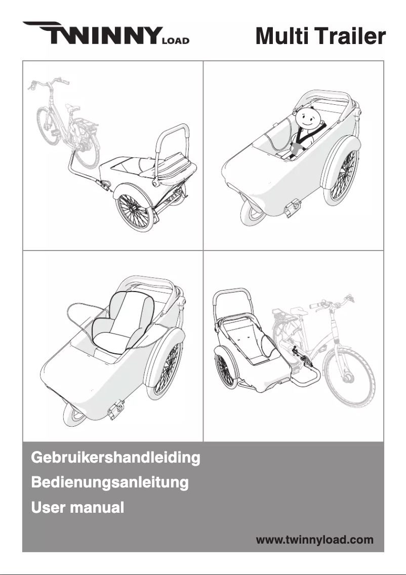 Page 1 of the manual User Manual Twinny Load Multi Trailer
