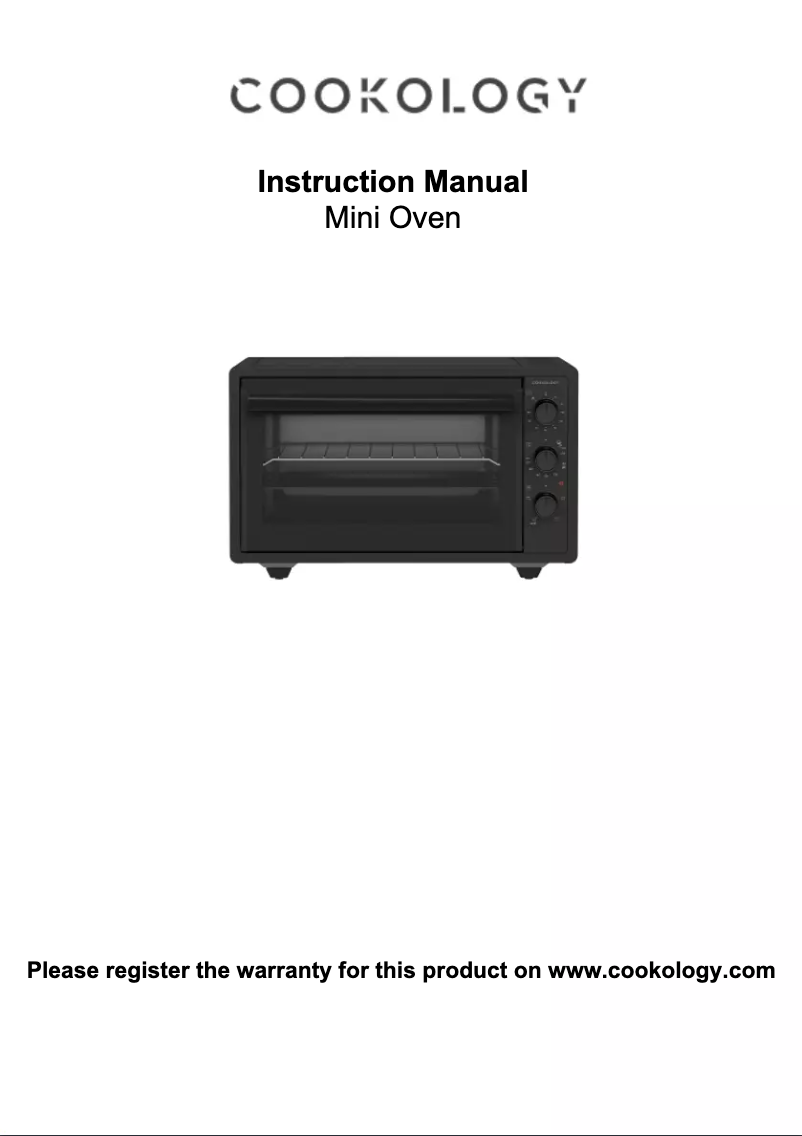 Page n°1 - Manuel utilisateur Cookology CMO37BK