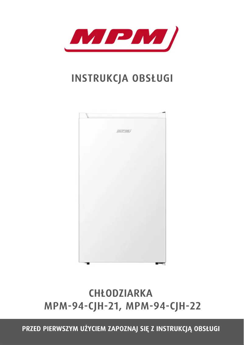 Page 1 de la notice Manuel utilisateur MPM MPM-94-CJH-21