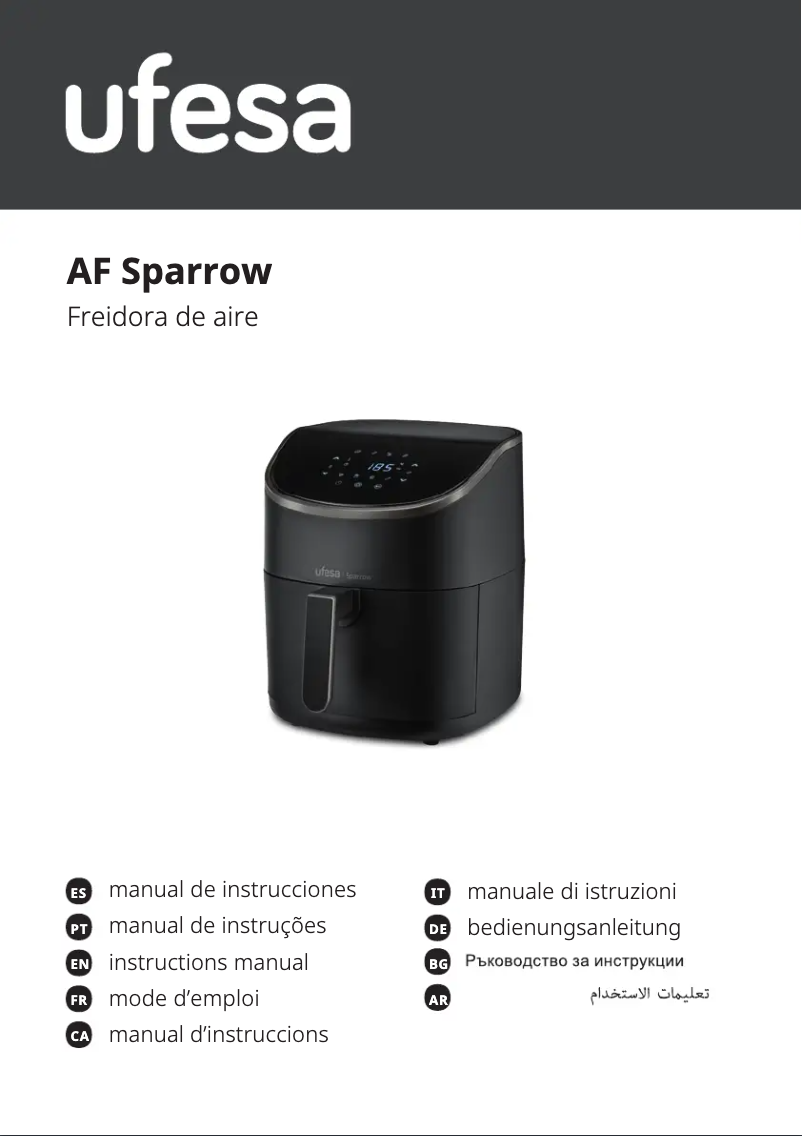 Page n°1 - Manuel utilisateur Ufesa Sparrow