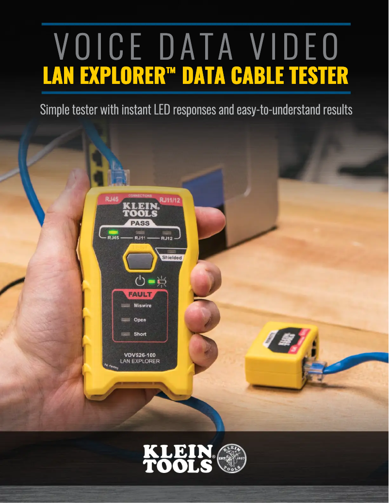 Page n°1 - Brochure Klein Tools VDV526-100