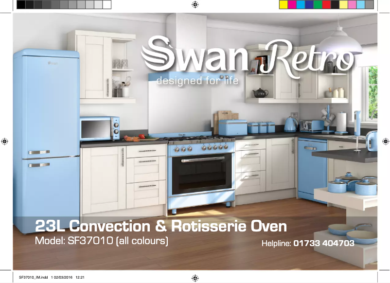 Page n°1 - Manuel utilisateur Swan SF37010RN