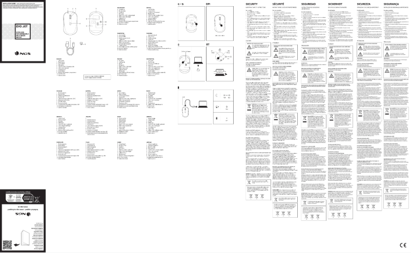 Page 1 de la notice Manuel utilisateur NGS EVO JOT