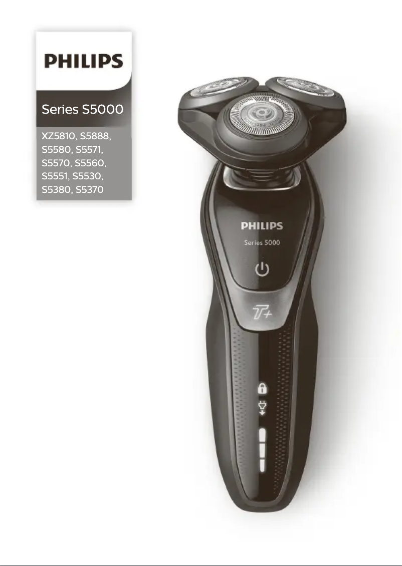 Página 1 del manual Manual de usuario Philips Series 5000 S5560