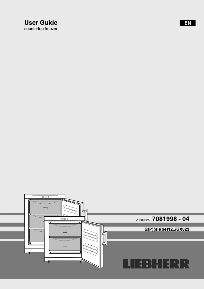 Image de la première page du manuel de l'appareil Gbe 1213