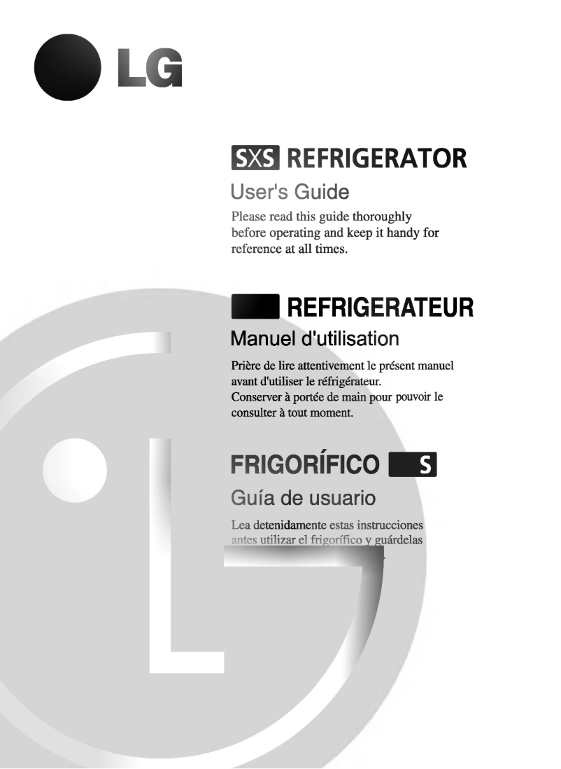 Image de la première page du manuel de l'appareil GS97C65CEF