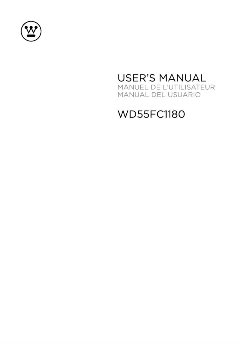 Image de la première page du manuel de l'appareil WD55FC1180