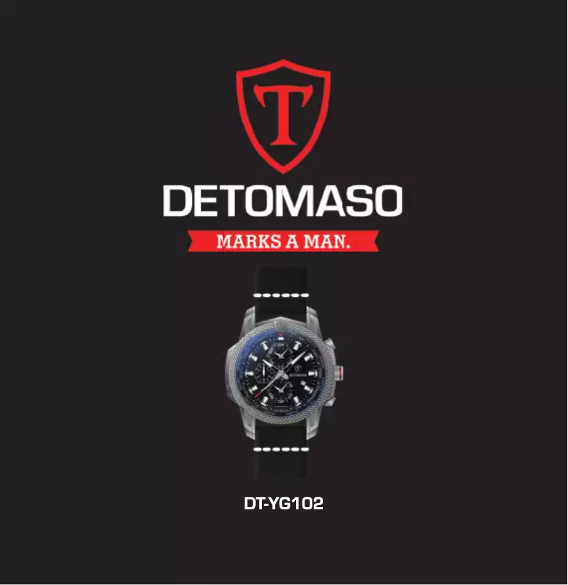 Page 1 de la notice Manuel utilisateur Detomaso Discoverer II