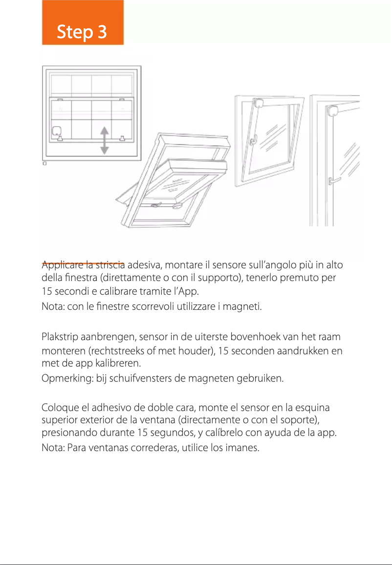 Page n°1 - Manuel utilisateur Gigaset Window Sensor ONE X