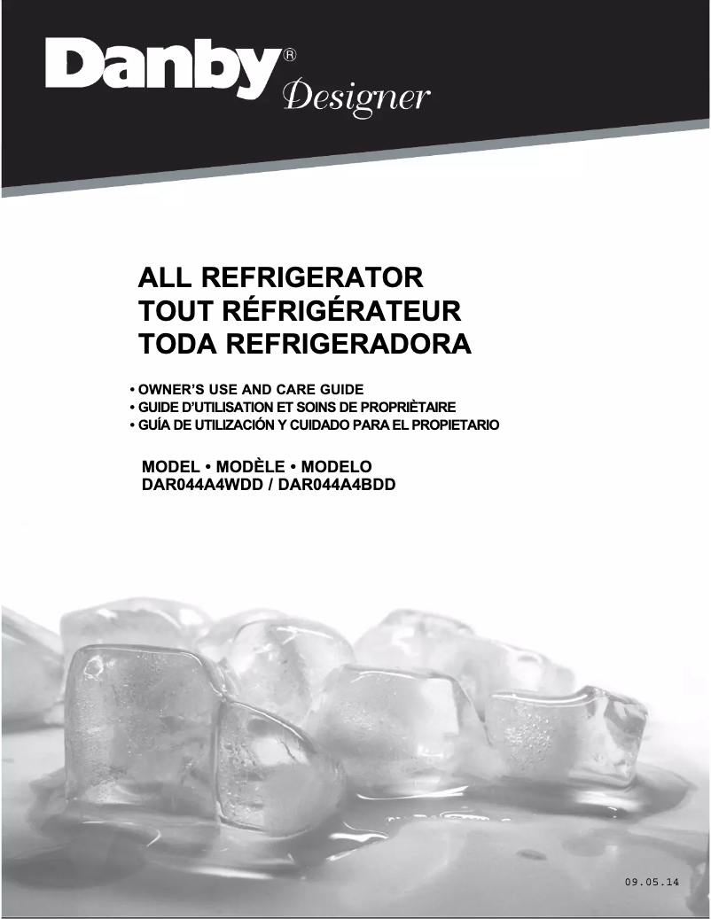 Página 1 del manual Manual de usuario Danby DAR044A4WDD