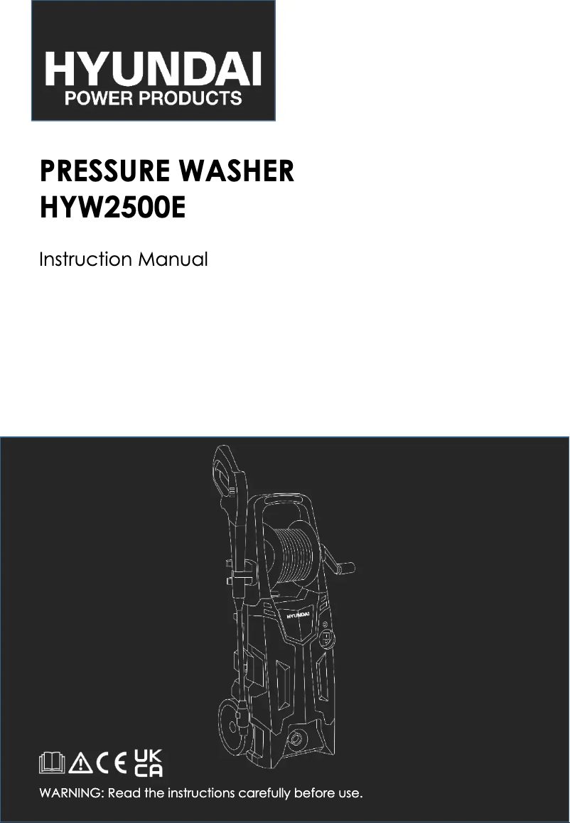 Page 1 de la notice Manuel utilisateur Hyundai HYW1900E