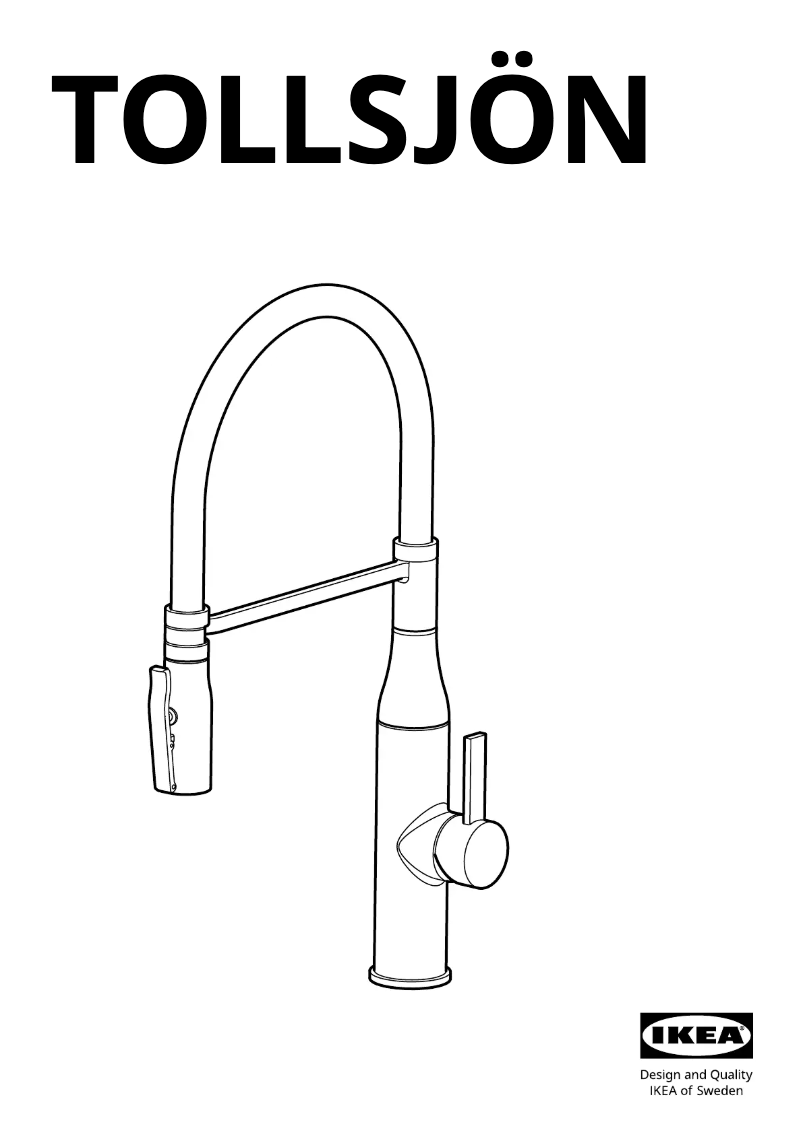 Image de la première page du manuel de l'appareil TOLLSJÖN 803.416.89