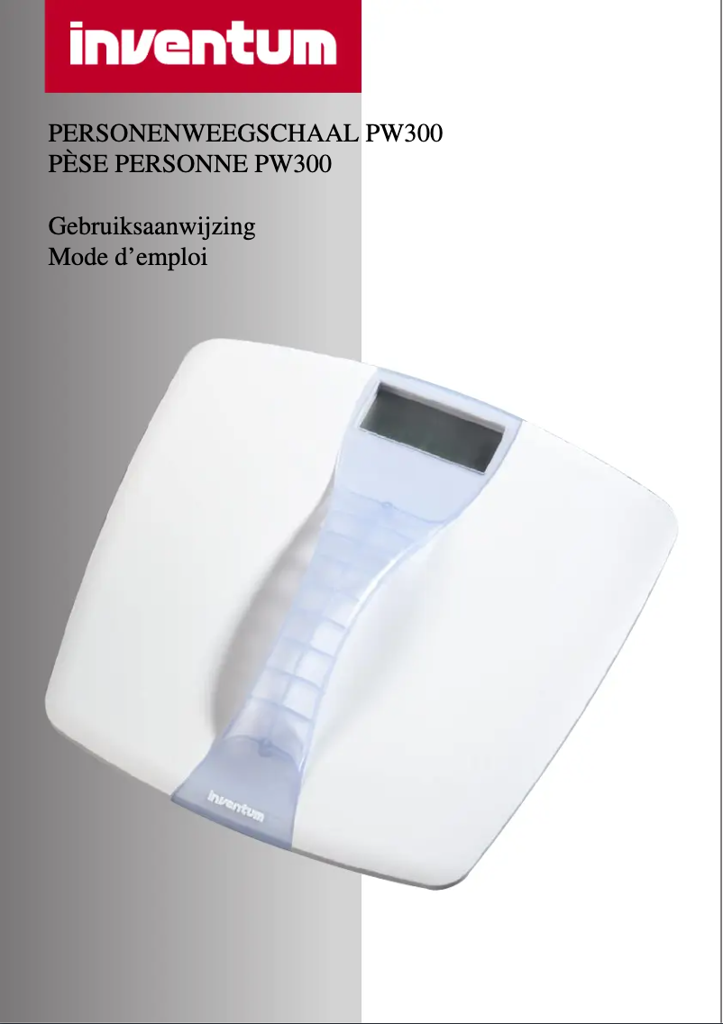Page n°1 - Manuel utilisateur Inventum PW300
