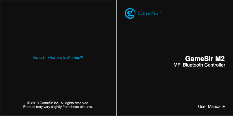 Image de la première page du manuel de l'appareil M2