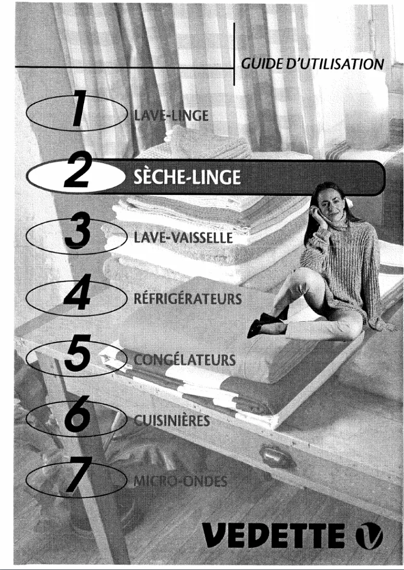 Page 1 de la notice Manuel utilisateur Vedette VST236