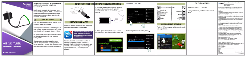 Page n°1 - Manuel utilisateur Steren Mobile Tuner