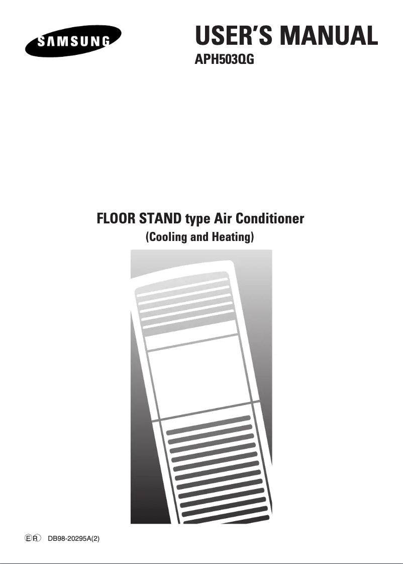 Page 1 de la notice Manuel utilisateur Samsung APH503QG